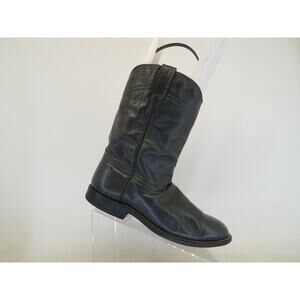 Cowtown Mens Size 7 D Gray Leather Roper Cowboy Western Boots